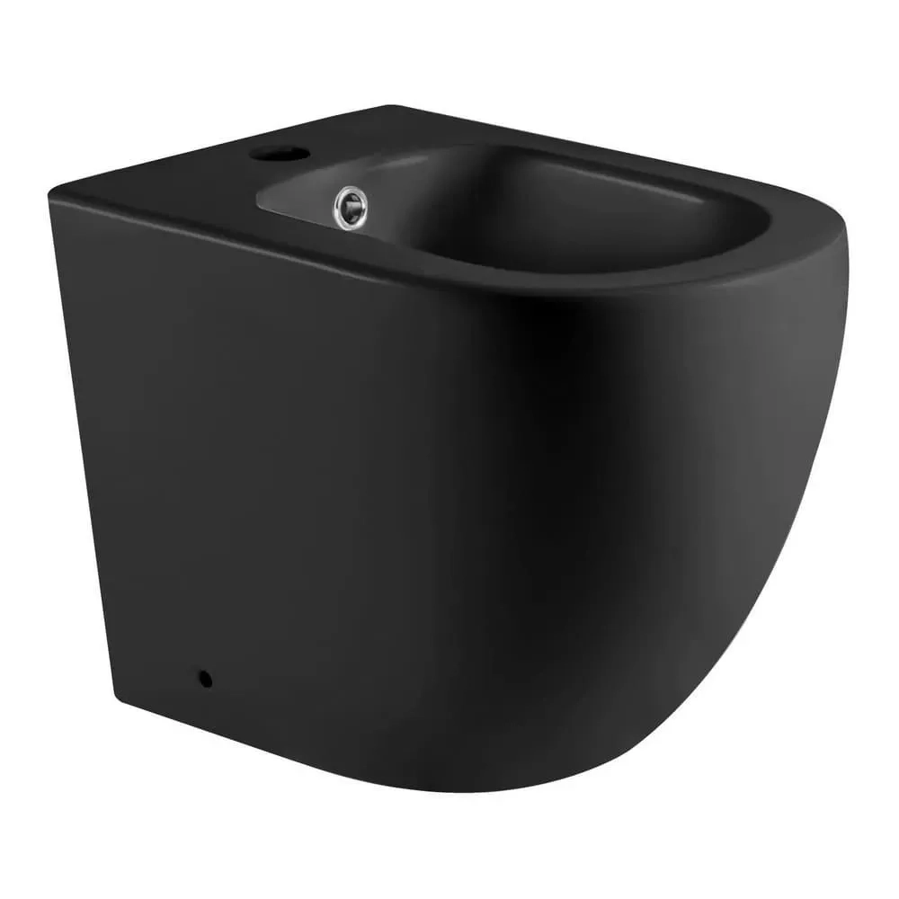 Біде підлогове IMPRESE LESNA i11508 black, чорне матове